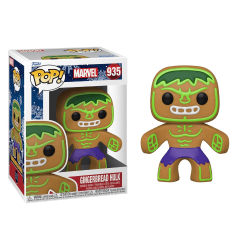 Funko Pop Marvel 935 - Gingerbread Hulk Funko Pop Marvel 935 - Gingerbread Hulk